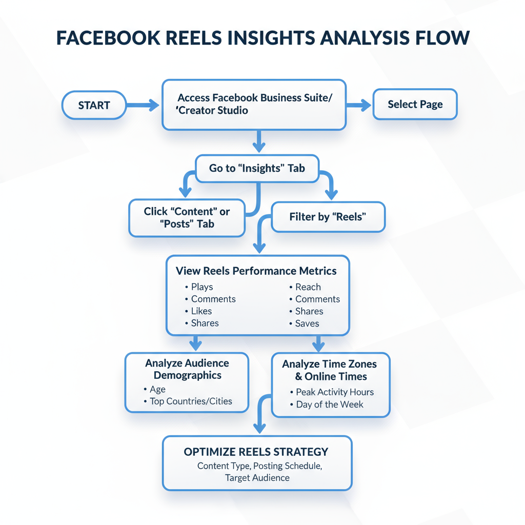 Steps to Access Facebook Insights for Reels — best times to post facebook reels