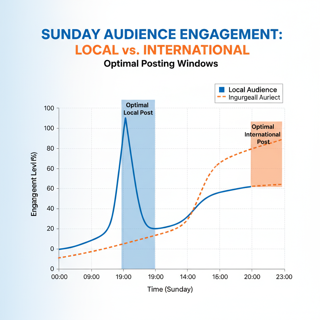 International Audience — best times to post on facebook sunday