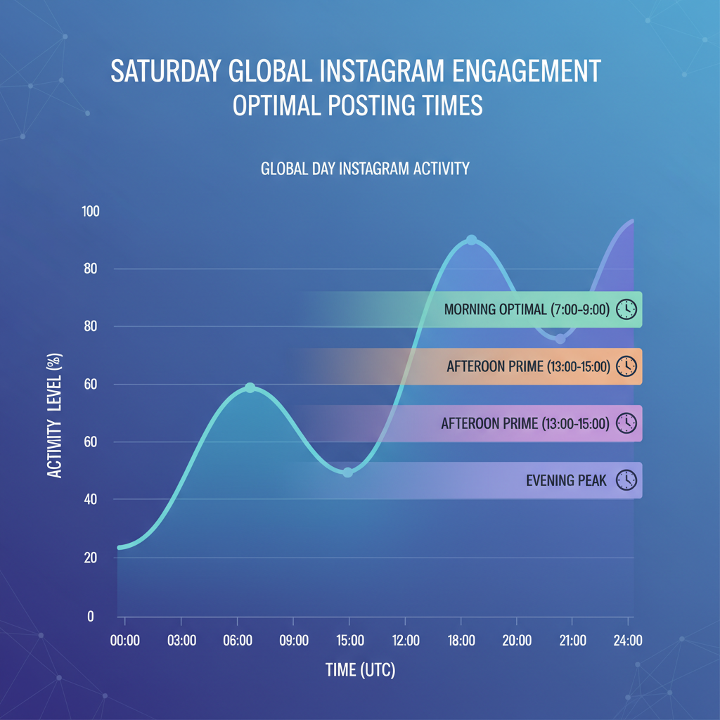 Global User Activity Trends on Saturdays — best times to post on instagram on saturday