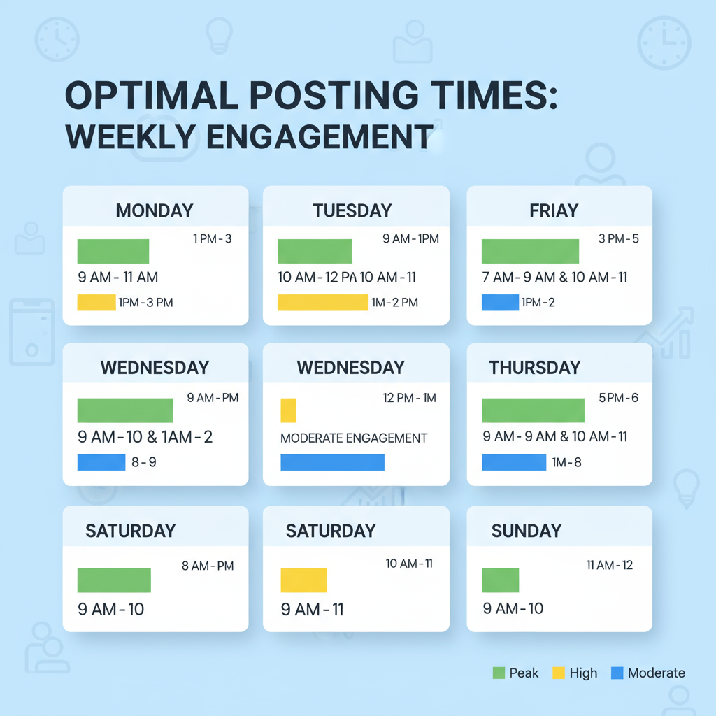 Differences in Optimal Times by Niche — best times to post on instagram