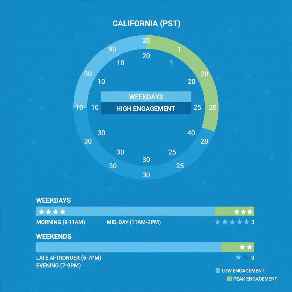 Best Times to Post on TikTok in California for Engagement — best times to post on tiktok in california