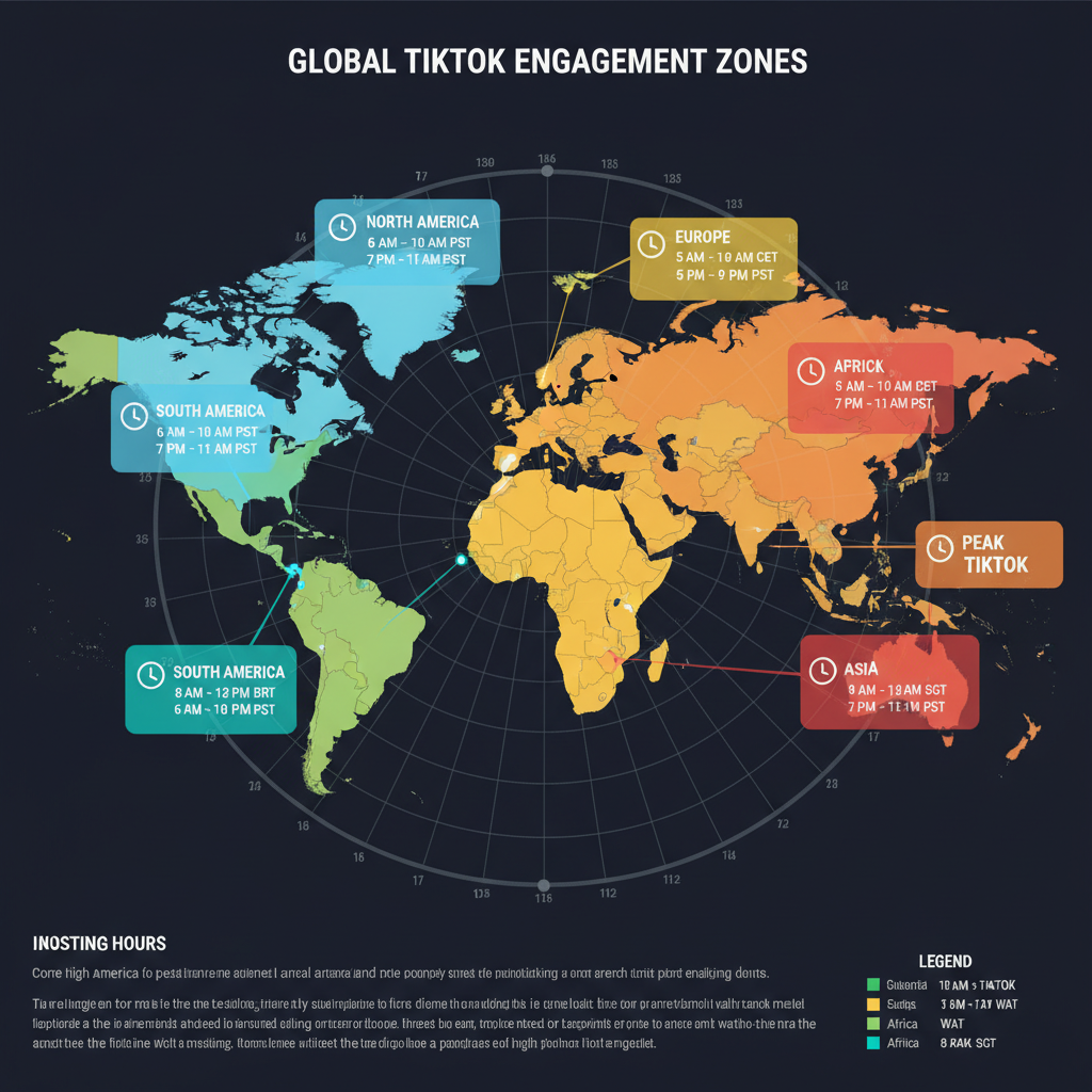 Steps to Identify Core Audience Locations — best times to post on tiktok to go viral