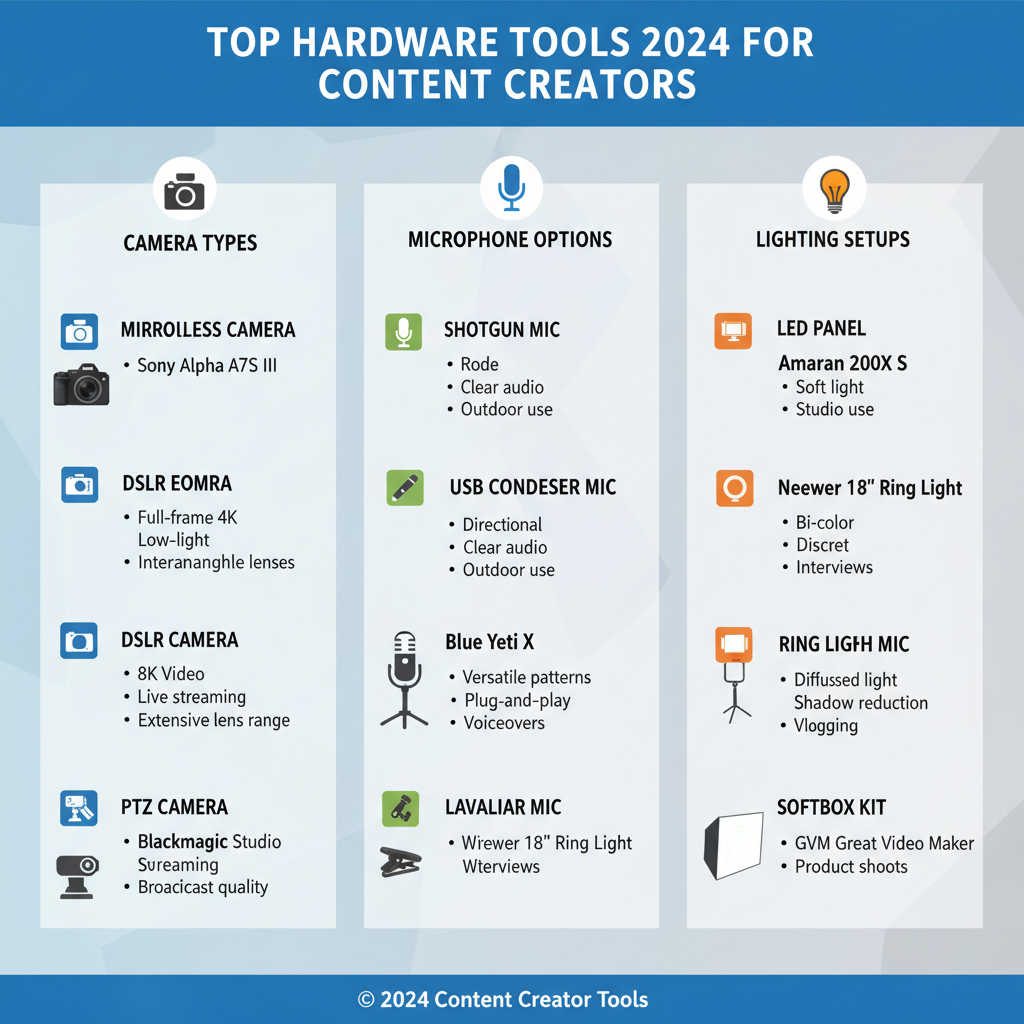 Lighting — best tools for content creators