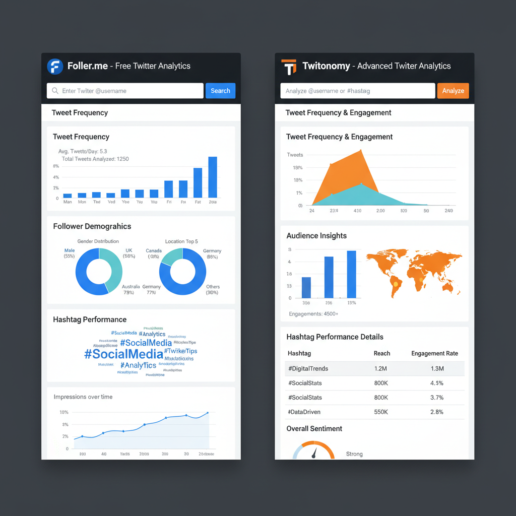 Native Twitter Analytics Dashboard — best twitter analytics tools to track and grow your audience