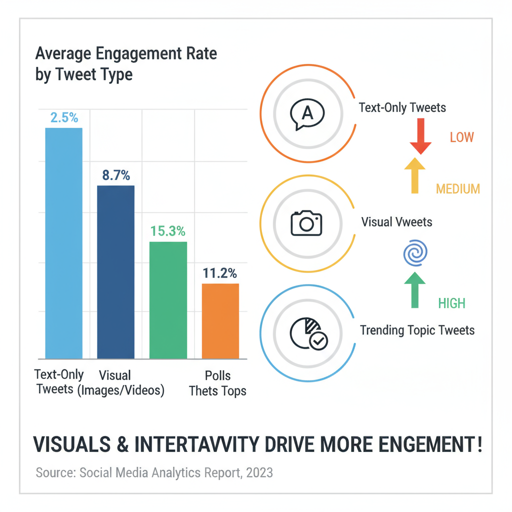 Leverage Visual Tweets to Boost Engagement — best types of tweets to gain followers fast
