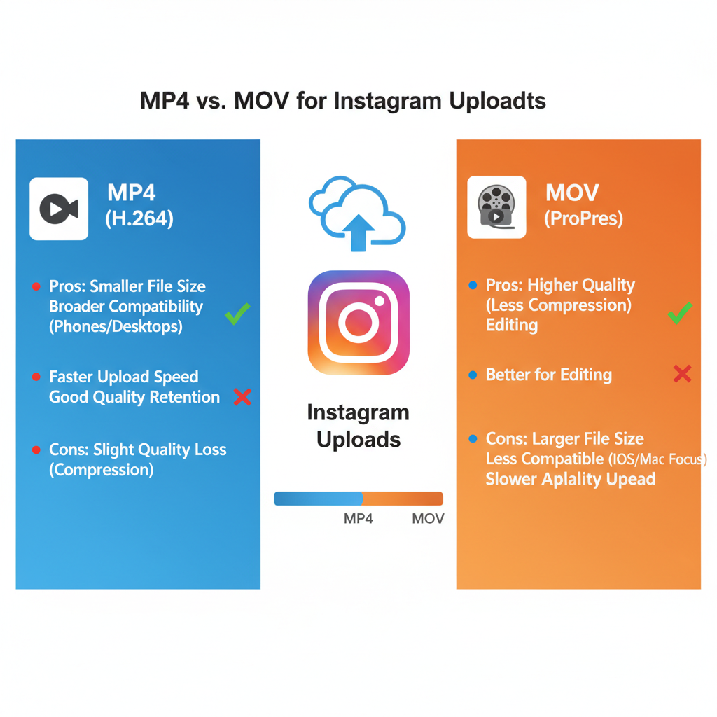 Recommended Technical Specs for Each Format — best video format for instagram