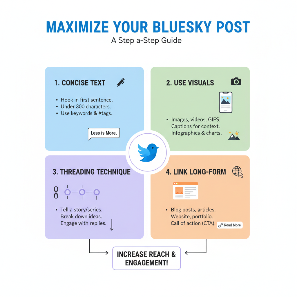 Using Threads Effectively Without Spamming Followers — bluesky post limit