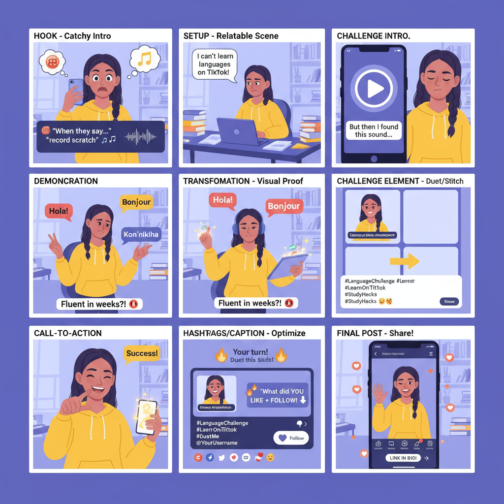 Use Trending Sounds and Challenges Strategically — boost tiktok followers