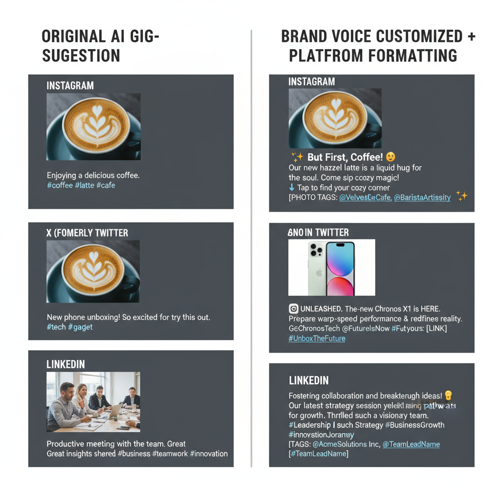 Generating Post Ideas for Multiple Platforms — buffers ai assistant guide