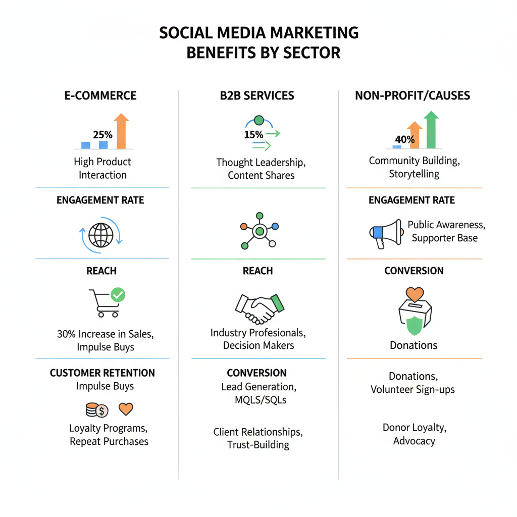Retail and E-Commerce: Driving Direct Sales with Social Media — businesses that use social media marketing