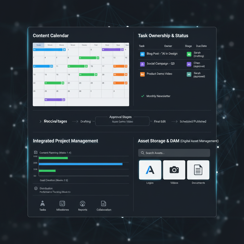 Choose Campaign Themes and Core Messaging Pillars — campaign content creation system