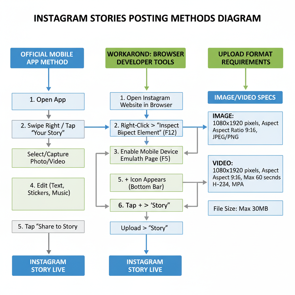 Checking for Instagram Web Updates — can i post stories on instagram web