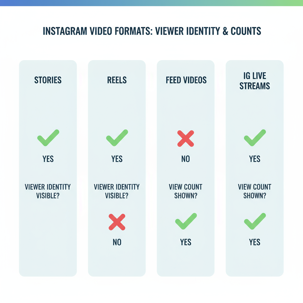 IG Live Streams — can someone see who viewed their videos on instagram