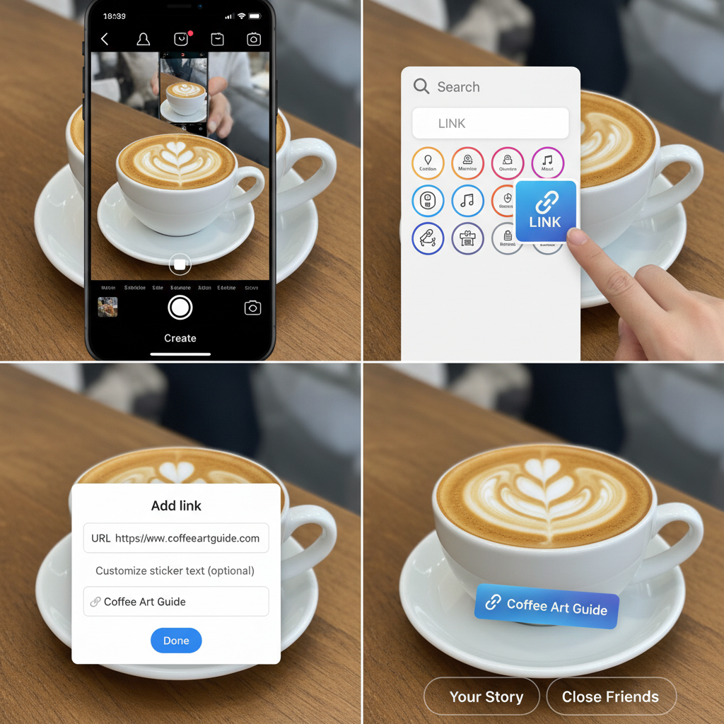 Measuring Link Performance — can you add a link to instagram post