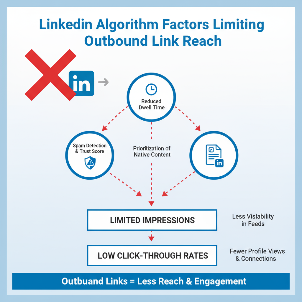 How Outbound Links Impact Reach and Engagement — can you add links to linkedin posts effectively
