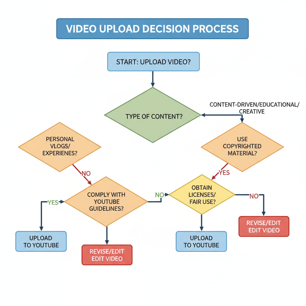 YouTube’s Community Guidelines and Copyright Policies — can you make youtube upload videos just for content