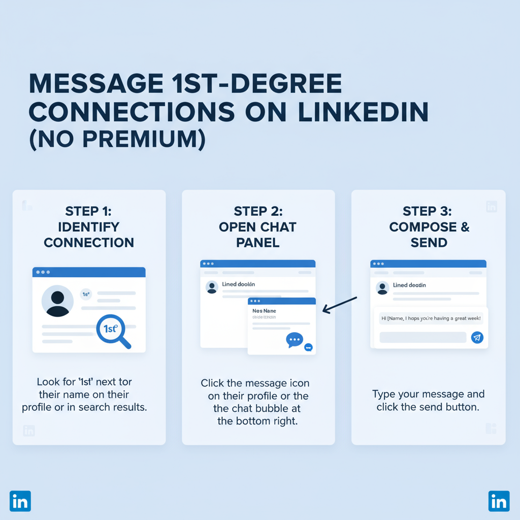 Using LinkedIn Groups to Reach New Contacts — can you message someone on linkedin without premium