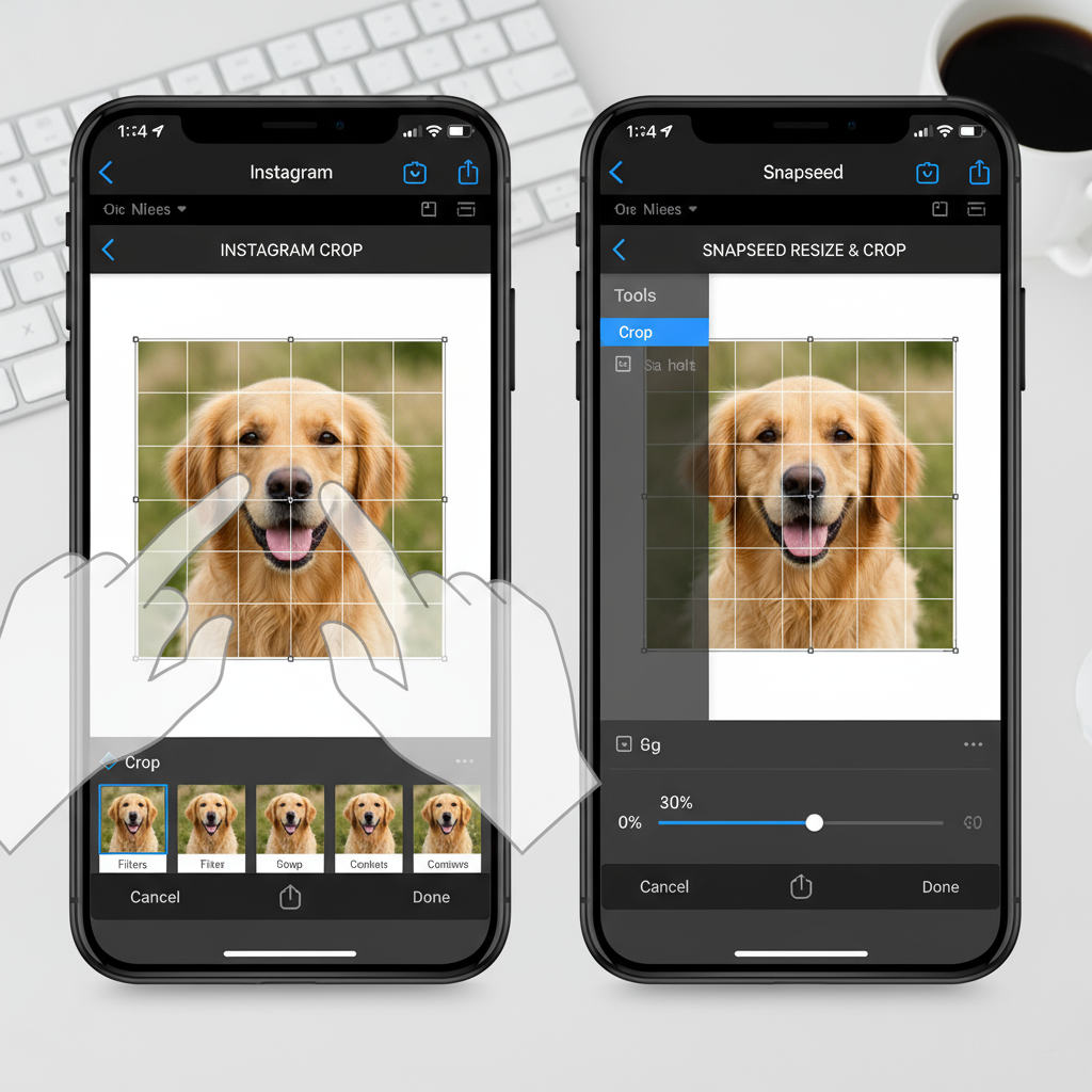 Instagram Crop Tool vs. Third-Party Apps — can you post different size pictures on instagram
