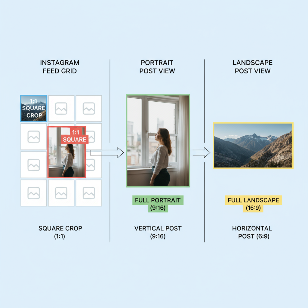 How to Post Horizontal and Vertical Photos on Instagram — can you post horizontal and vertical photos on instagram