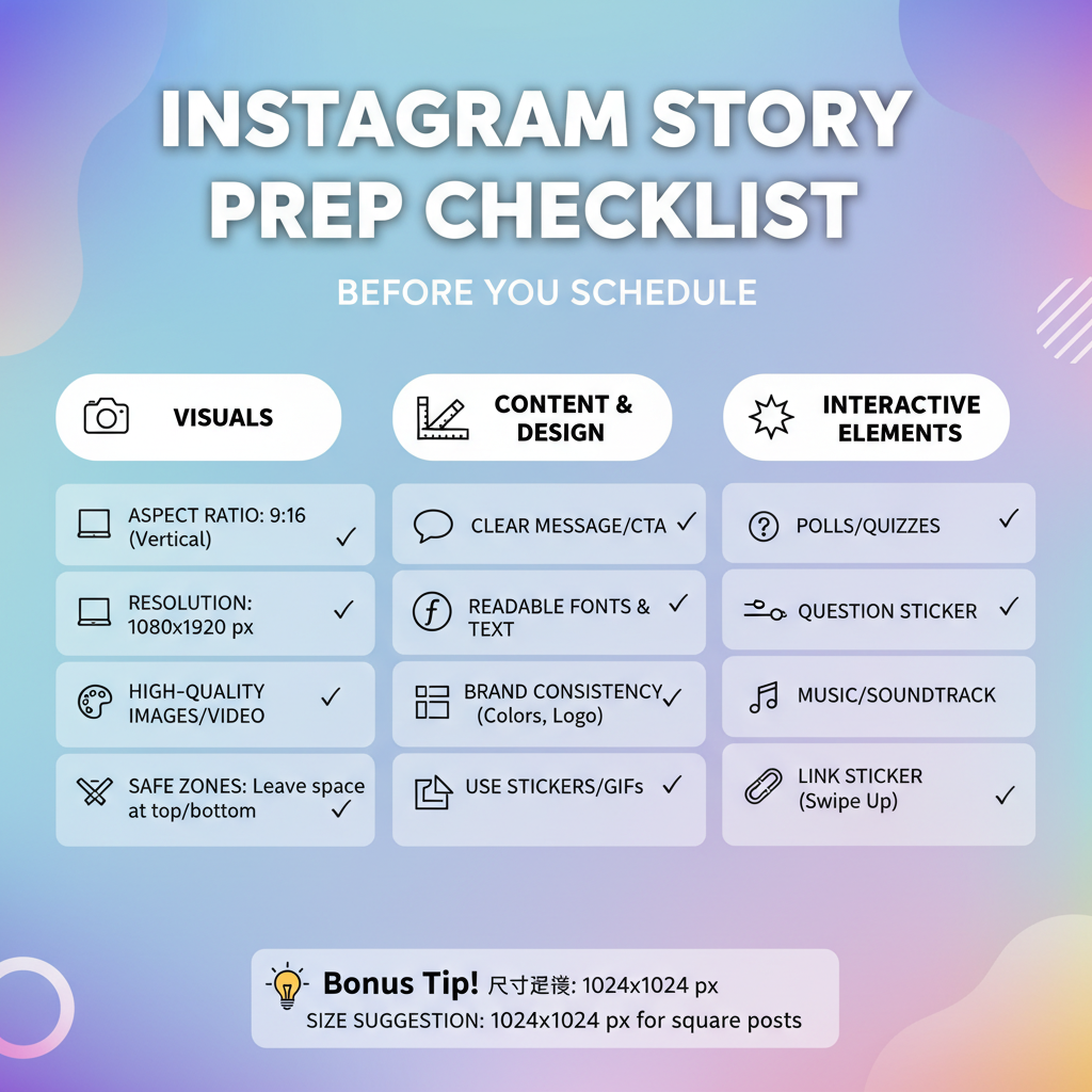 Instagram Native Scheduling via Meta Business Suite — can you schedule a story post on instagram