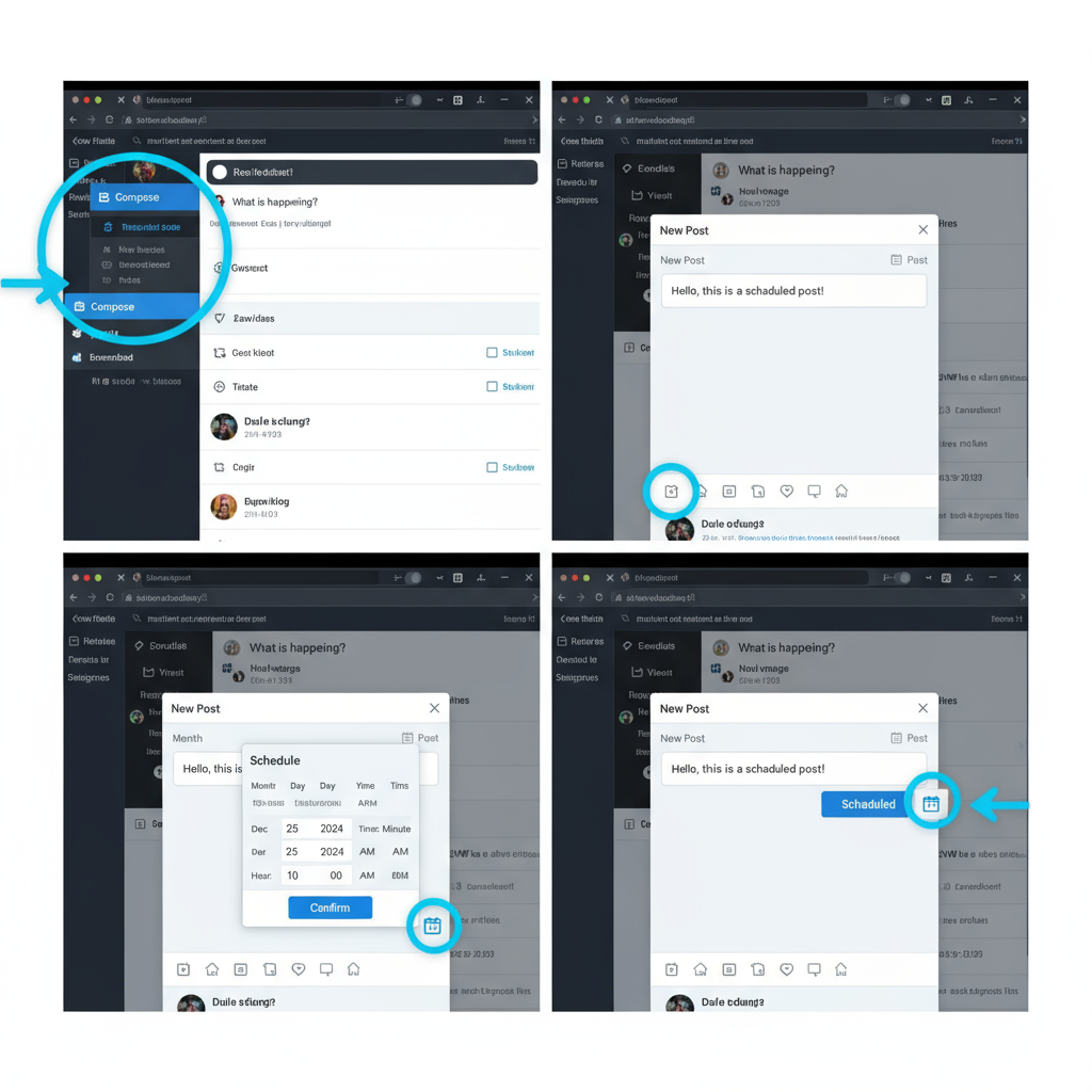 Using X Ads Manager for Planned Organic Posts — can you schedule posts on x