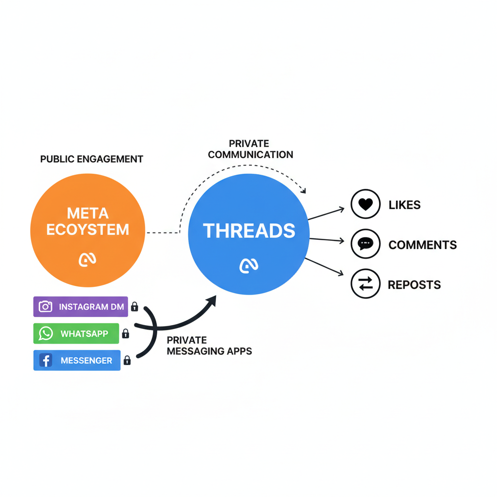 Public Engagement Options on Threads Without Texting — can you text on threads
