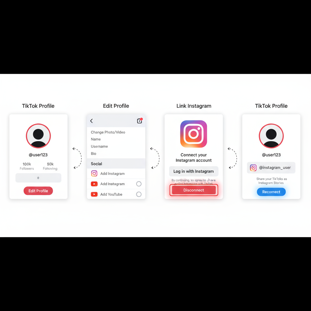 2. Use Link-in-Bio Tools — cant link my instagram to tiktok