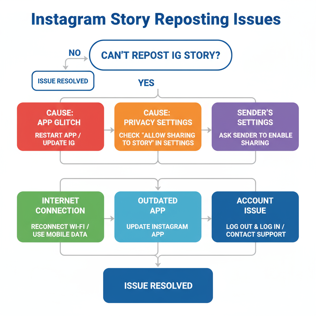 Third-party Tools — cant repost instagram story