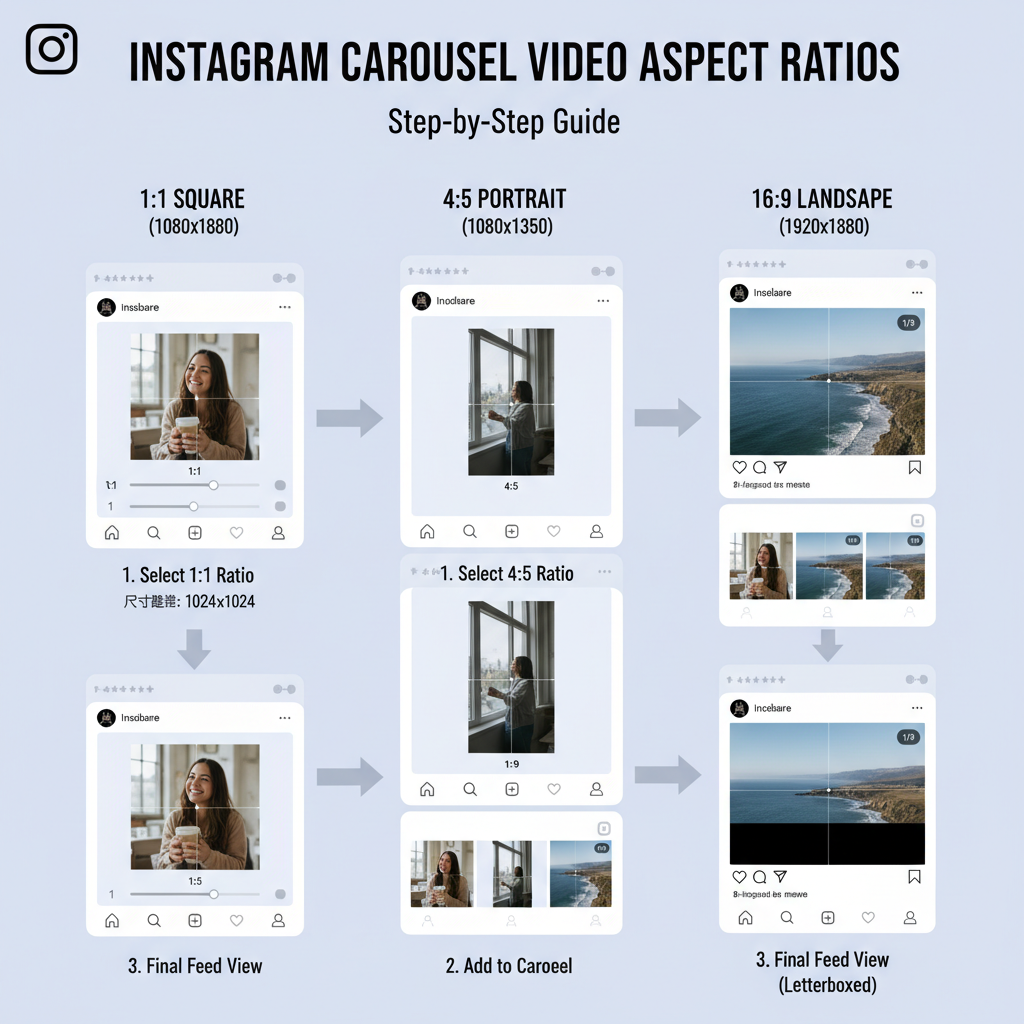 How to Crop and Resize Carousel Videos Consistently — carousel instagram video dimensions
