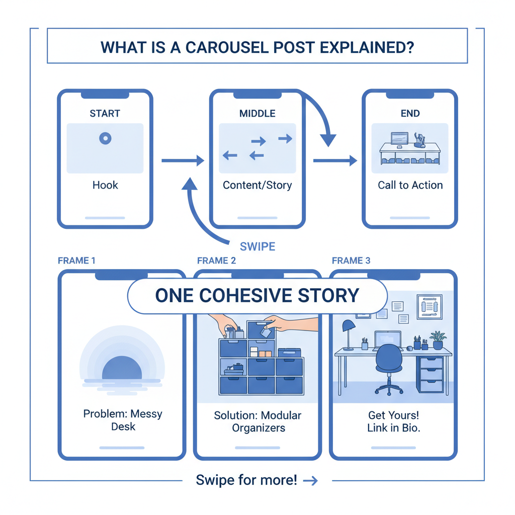 How Carousel Posts Vary Across Platforms — carousel post meaning