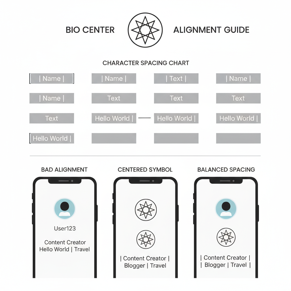 Understanding Why a Centered Instagram Bio Improves Aesthetic Appeal — centered instagram bio