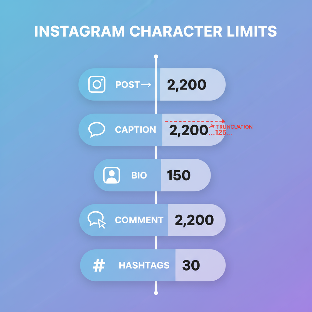 When to Use Longer Captions vs. Short Punchy Ones — character limit on instagram posts