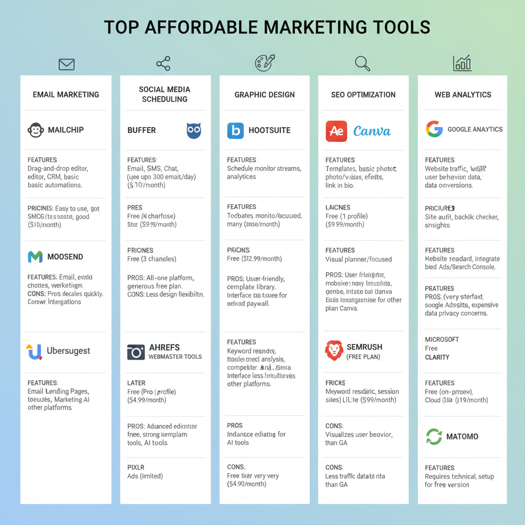 Why Budget-Friendly Choices Matter — cheap marketing tools