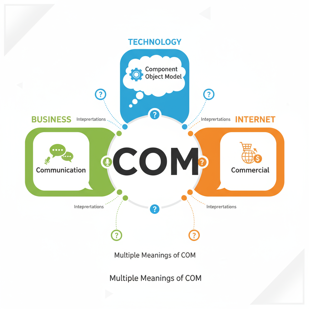 What Is the Component Object Model? — com acronym meaning guide