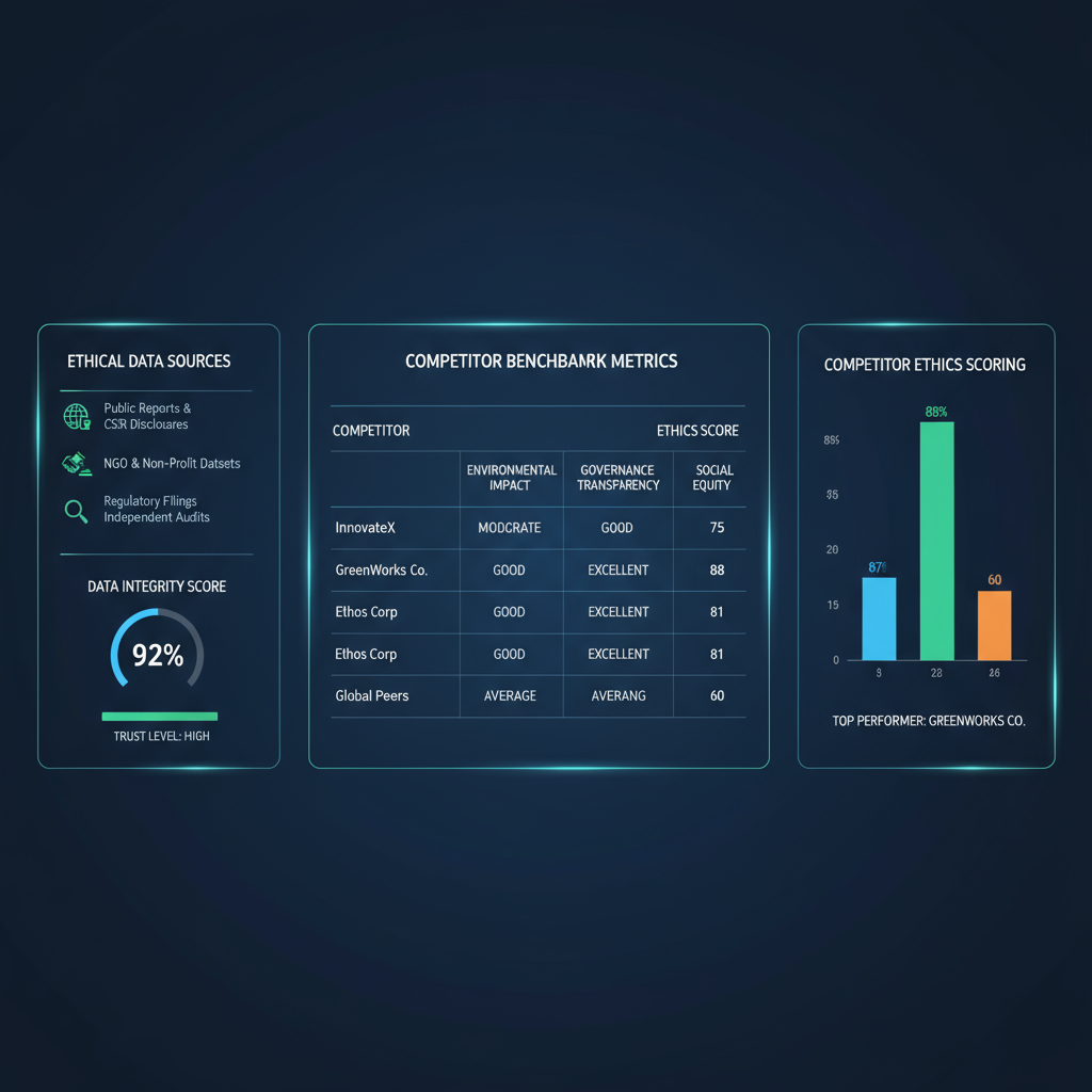 Types of Benchmarking — competitor benchmarking analysis