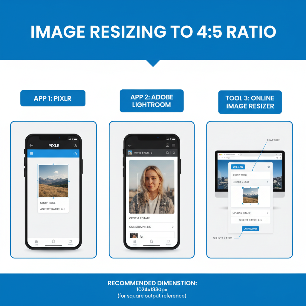 Cropping Photos to 4:5 Without Losing Important Details — complete guide to 4 5 instagram size for perfect posts