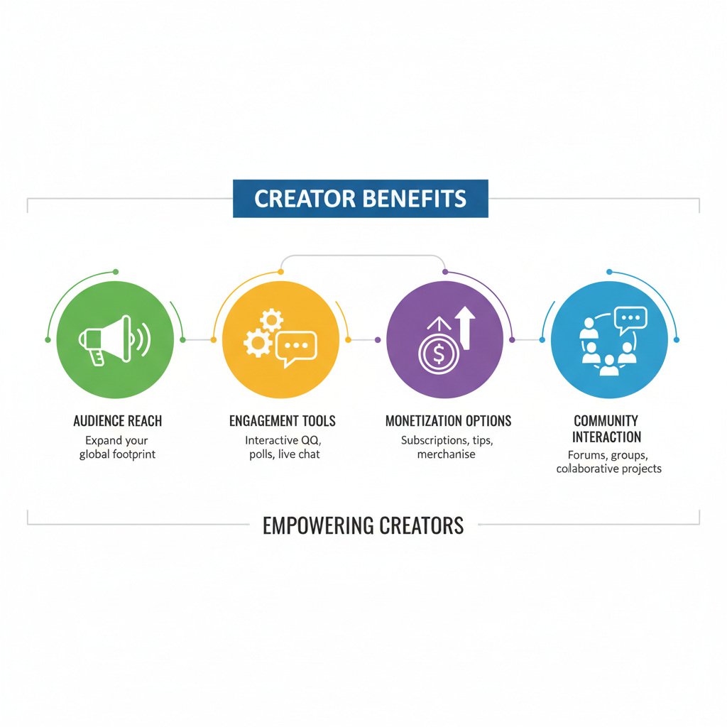 Key Features of Content Communities — content community like youtube example