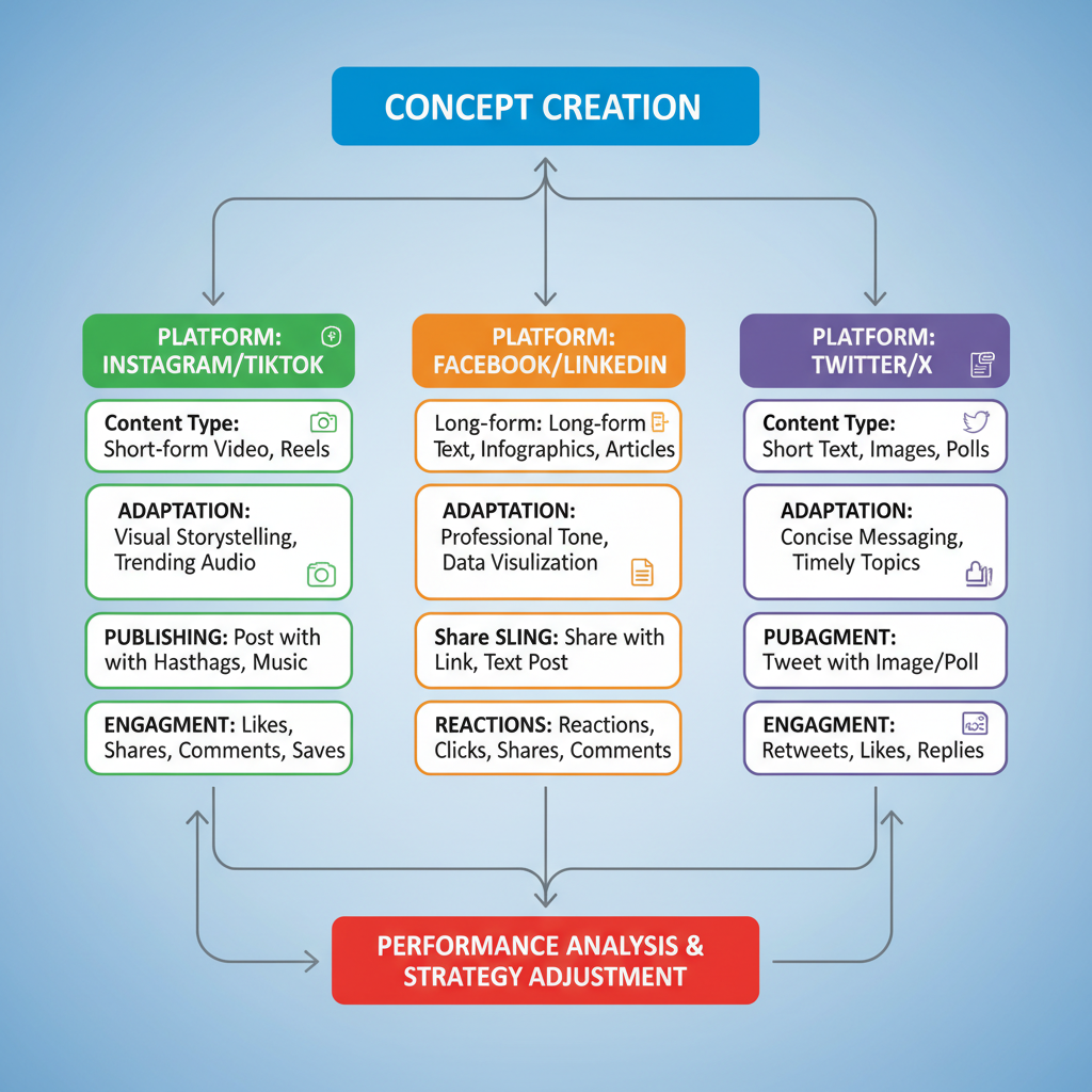 Main Types of Social Media Content — content definition social media