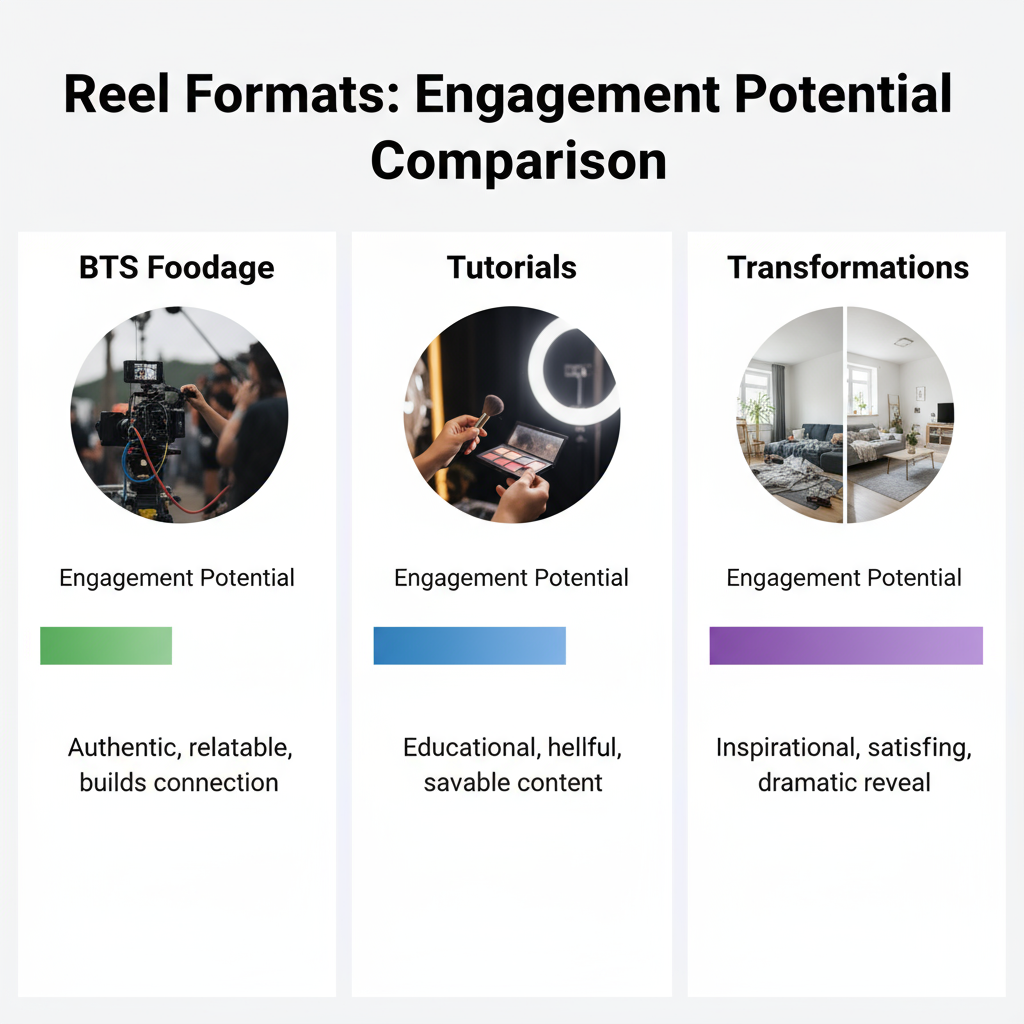 2. Behind-the-Scenes (BTS) Footage — content ideas for instagram reels