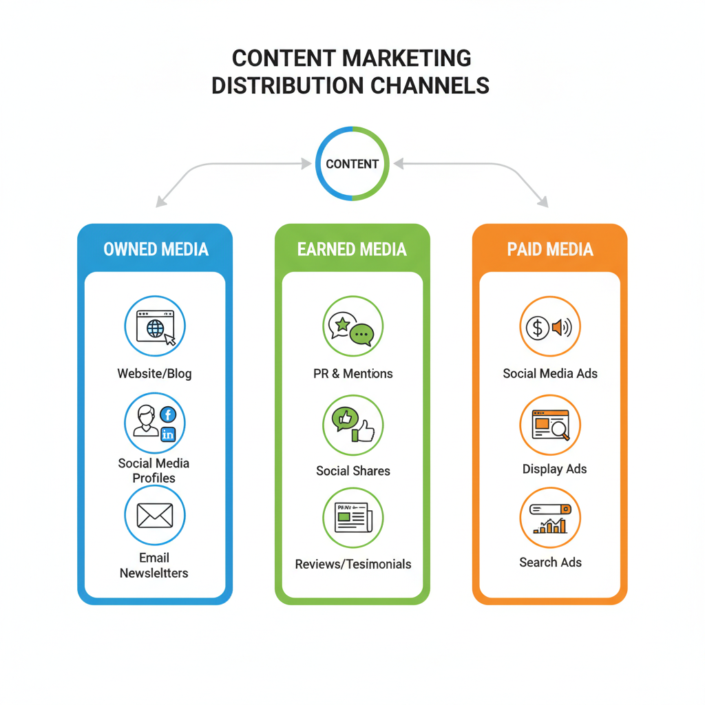 Understanding Content Distribution in Marketing — content marketing distribution channels