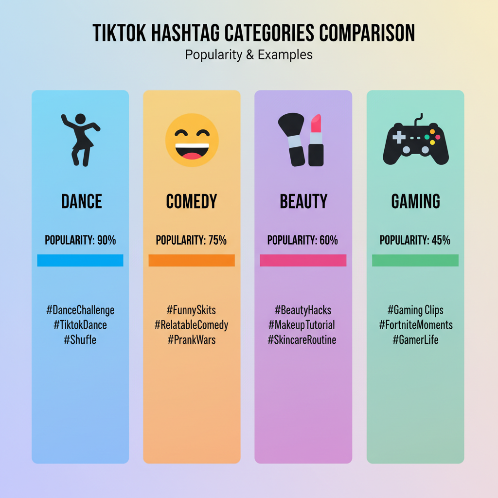 Trending Hashtag Categories on TikTok — copy and paste hashtags for tiktok
