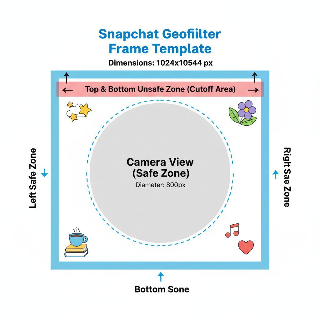 Reviewing Snapchat’s Design and Content Guidelines — create custom snapchat frame template for events
