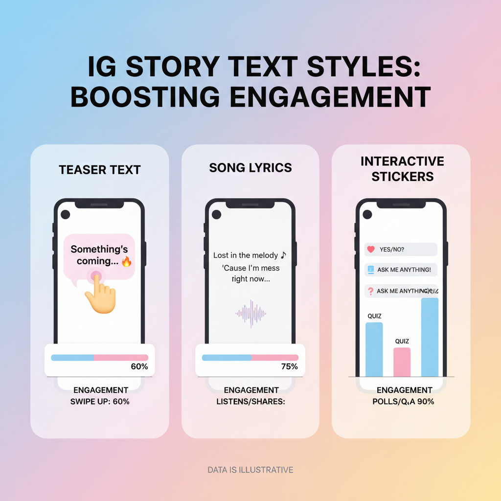 Understanding the Role of Text in Instagram Stories — creative ig story text ideas