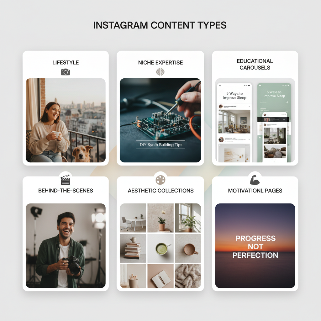 Niche Expertise Pages — creative instagram page ideas 2024