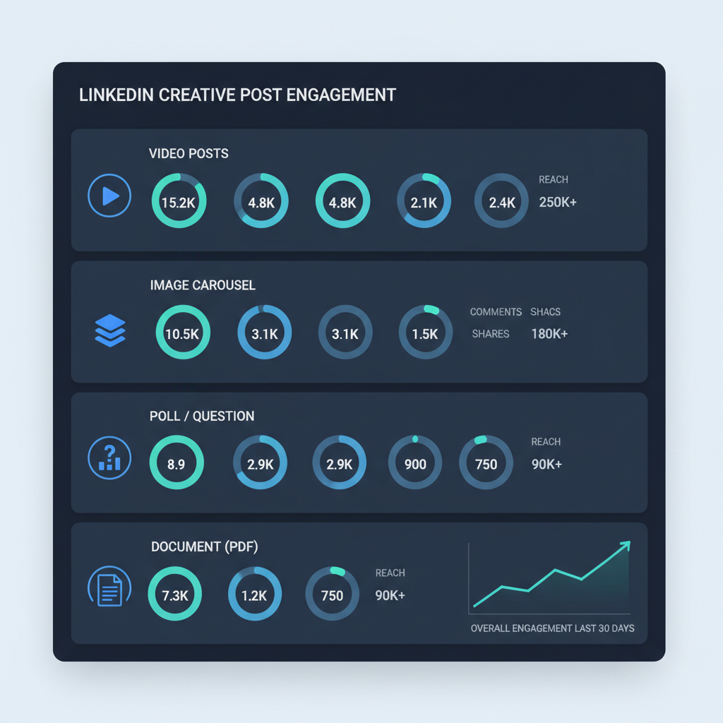 Example: — creative linkedin posts examples