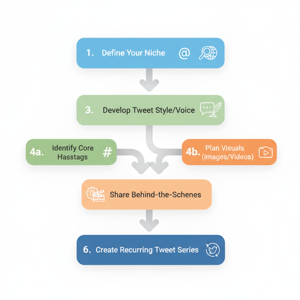 Share Behind-the-Scenes Content Authentically — creative twitter user ideas