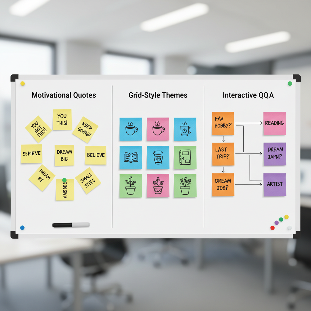 Plan Concept Layouts Before Shooting — creative ways to use post it notes for instagram content