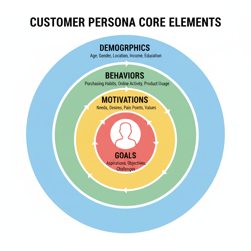 Core Elements of a Customer Persona — customer persona definition and creation guide