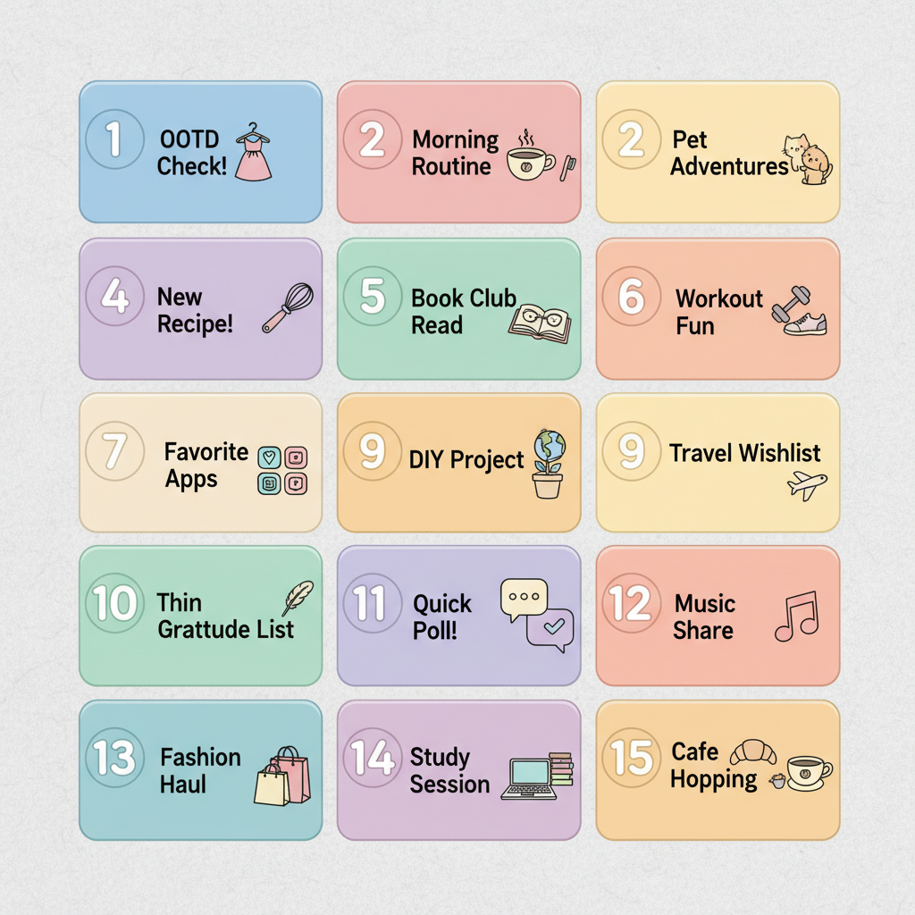 2. Use Playful Stickers, GIFs, and Doodles — cute ig story ideas