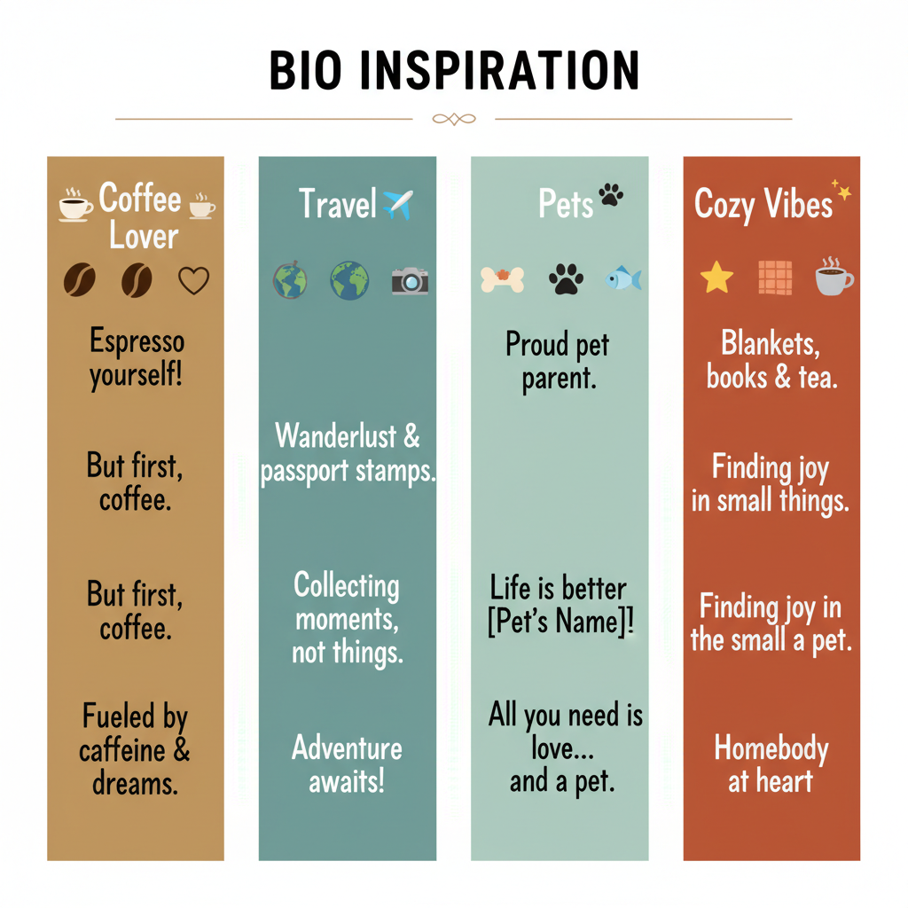Crafting a Cute Bio That Creates a Great First Impression — cute stuff to put in your bio